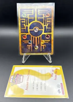 Pokemon Ancient Mew Promo Holo Rare English 2000 & Original Movie Promo Card - Image 2