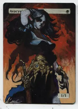 Avacyn's Pilgrim Altered Art Mtg Hand Painted Card Commander - Image 1
