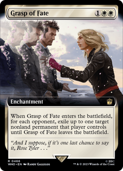Grasp of Fate (Extended Art) Doctor Who NM Enchantment Rare MAGIC CARD ABUGames - Image 1