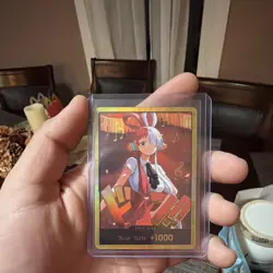 One Piece Uta Don!! Full Art Foil Your Turn +1000 Card CCG Standard Size - Image 1