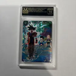 Gem Mint 10 ⭐ Son Goku Allies in the Heart History Promo Card Super DBZ - Image 1