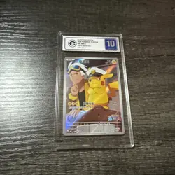 CCIC 10 Gem Mint 2025 Pokemon Card Chinese Captain Pikachu 0709/09 Gem Pack AR - Image 3