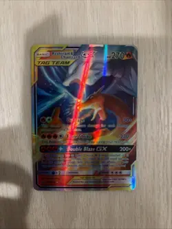 Pokemon TCG Reshiram & Charizard GX Holo Card 20/214 Unbroken Bonds Holo - Image 4