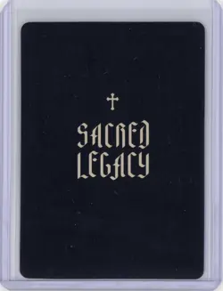 2025 Sacred Legacy: FULL ART - Jesus Calms the Storm - 93/100 1st Edition Card - Image 2