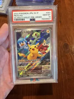 Pikachu - 001/SV-P 001/SV-P Sv-P Promotional Cards Holo (Japanese) - Image 1