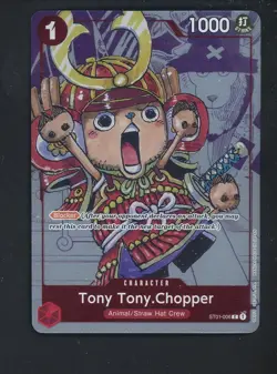 #9 2023 One Piece Premium Card Collection 25th Edition #006 Tony Tony Chopper - Image 1