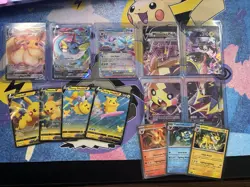 Pokemon TCG 14 Card Lot of Full Arts, VMAX, V, Holos, English Various Sets NM - Image 1