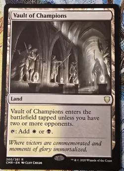Vault of Champions, Commander Legends,Regular,MTG, #360, NM++ - Image 1