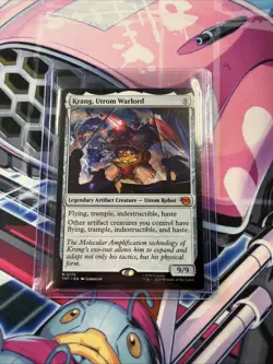 Krang, Utrom Warlord - MYSTIC RARE - MTG - NM- 0175 - Image 1