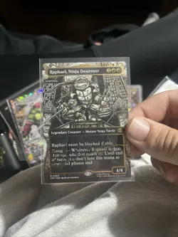 Raphael, Ninja Destroyer (Borderless) (Gold-Stamped Signature) - Image 1