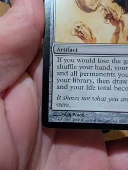 Magic: The Gathering Lich's Mirror Rare Shards of Alara Artifact Ash Wood 210/2… - Image 4