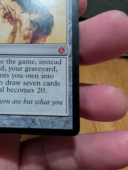 Magic: The Gathering Lich's Mirror Rare Shards of Alara Artifact Ash Wood 210/2… - Image 5