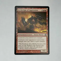 Archetype of Aggression 88 NM Normal U Born of the Gods MTG - Image 1
