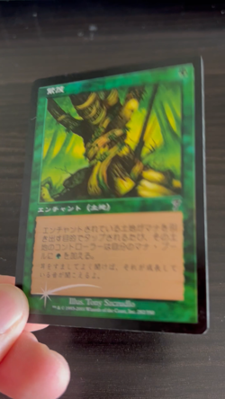 Magic: The Gathering (MTG) - FOIL Japanese Wild Growth - 7th Edition (7ED) - Image 2