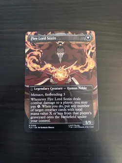 Magic: The Gathering (MTG) - The Rise of Sozin (Borderless) - (TLA) - Image 2