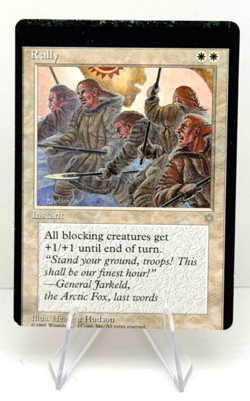 MTG miscut error Rally - Ice Age (ICE) - Image 1