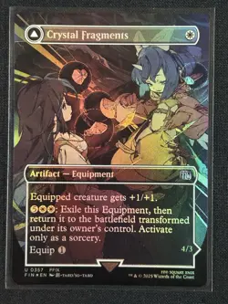 Crystal Fragments [Borderless Foil] #357 Magic Final Fantasy - Image 1