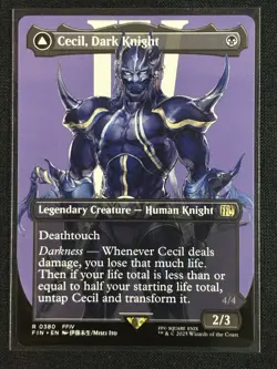 Cecil, Dark Knight [Borderless] #380 Magic Final Fantasy - Image 1
