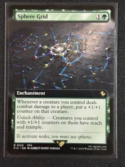 Sphere Grid [Extended Art] #123 Magic Final Fantasy Commander - Image 1