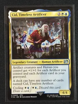 Cid, Timeless Artificer #410 Magic Final Fantasy - Image 1