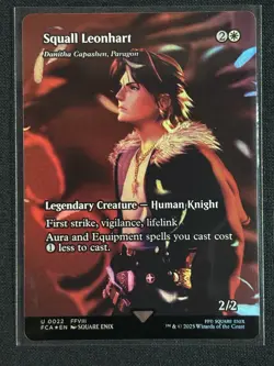Squall Leonhart [Foil] #22 Magic Final Fantasy Through the Ages - Image 1
