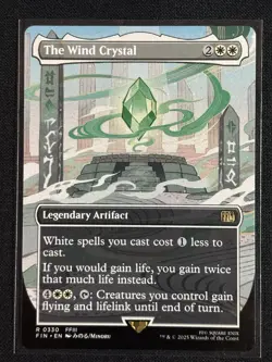 The Wind Crystal [Borderless] #330 Magic Final Fantasy - Image 1