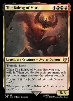 The Balrog of Moria - Commander: The Lord of the Rings: Tales of Middle-earth - - Image 1
