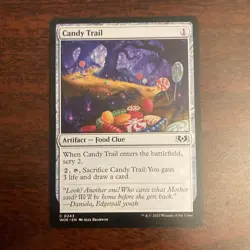 MTG magic 1x Candy Trail (M/NM) Wilds of Eldraine - Image 1