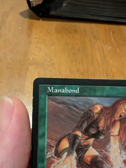 Magic: The Gathering Manabond Rare Exodus Enchantment Green 1998 Daniele 113 - Image 2