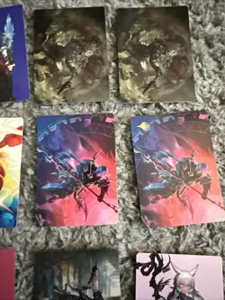 Magic The Gathering Final Fantasy Art Series Lot Yuna Vivi Locke - Image 2