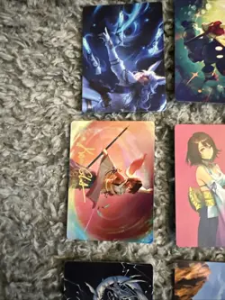 Magic The Gathering Final Fantasy Art Series Lot Yuna Vivi Locke - Image 3