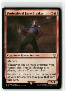 Professional Face-Breaker Commander FINAL FANTASY MTG NM - Image 1