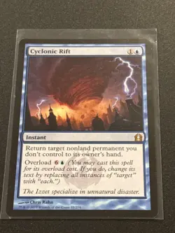 Return to Ravnica Cyclonic Rift MTG Magic the Gathering NM - Image 1
