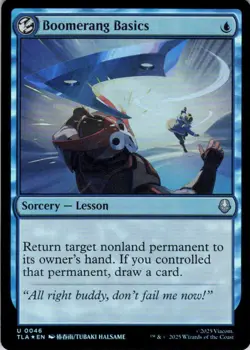 Boomerang Basics Foil - Avatar: The Last Airbender - 46 NM - Image 2