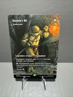 Donnie's Bo - Shadowspear (Borderless) Teenage Mutant Ninja Turtles NM Regular - Image 1
