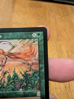 Magic: The Gathering New Frontiers Rare Odyssey Sorcery Green 2001 Ron Spencer - Image 3