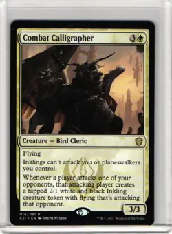 Combat Calligrapher- Commander 2021 LP - Image 1