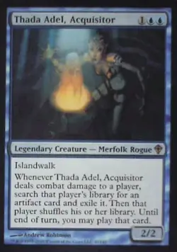 Thada Adel, Acquisitor - Worldwake: #40, Magic: The Gathering Nm C252 - Image 1