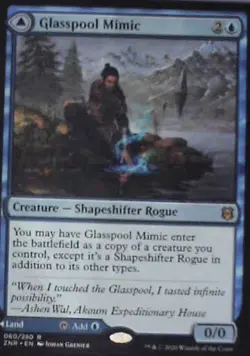 Glasspool Mimic - Zendikar Rising: #60, Magic: The Gathering Nm C252 - Image 1