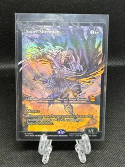Super Shredder (SHOWCASE) Teenage Mutant Ninja Turtles Foil - Image 1
