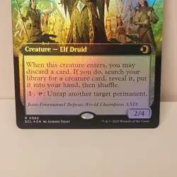 Formidable Speaker (Extended Art) Lorwyn Eclipsed Foil Near Mint - Image 3