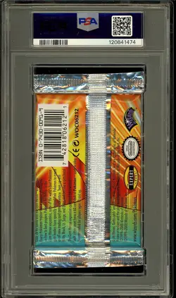 Pokemon 2000 Vintage WOTC 1st Edition Gym Heroes Misty Sealed Booster Pack PSA 9 - Image 2