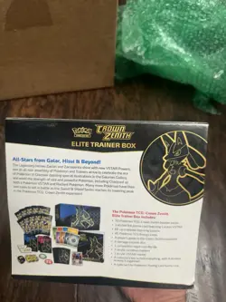 Pokemon TCG Crown Zenith ETB Factory Sealed - Elite Trainer Box - Image 4