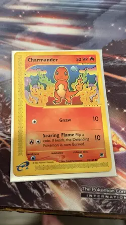 Pokemon TCG Charmander Expedition Base Set, Card 98/165, Regular Common - Image 1