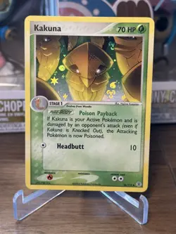 Pokemon TCG Kakuna Uncommon Reverse Holo FireRed & LeafGreen 36/112 LP - Image 1