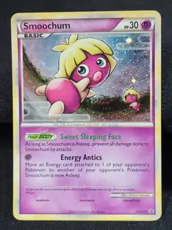 Pokemon TCG Smoochum HGSS13 Holo HeartGold SoulSilver Black Star Promo Swirl LP - Image 1