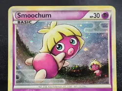Pokemon TCG Smoochum HGSS13 Holo HeartGold SoulSilver Black Star Promo Swirl LP - Image 3