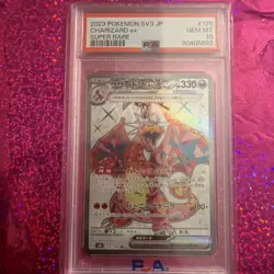 2023 Charizard Ex 125 SV3 JP Super Rare GEM MT PSA 10 Japanese Pokemon - Image 1