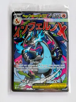 Pokemon Mega Charizard X EX Promo #023 Promo! SEALED! Phantasmal Flames Promo - Image 1