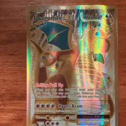 Pokemon Dragonite EX Full Art Ultra Rare Holo 106/108 XY Evolutions - Image 1
